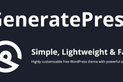 Tutorial install theme GeneratePress Pro
